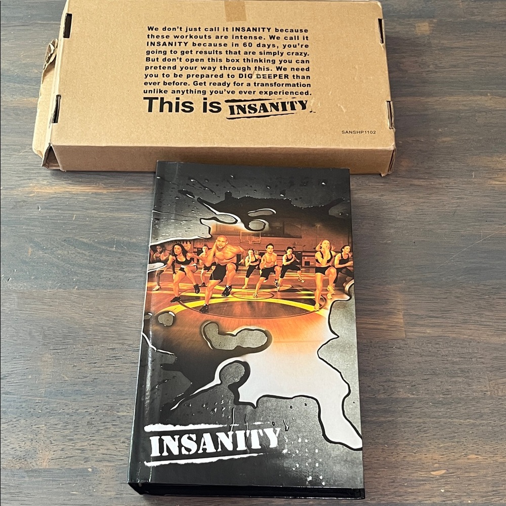 Insanity Workout DVD Set complete new in box exercise workout weight loss